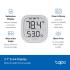 TP-Link Tapo T315 Smart Temperature and Humidity Monitor | Requires Tapo Hub | 2.7" E-Ink Display | Swiss-Made Sensor | Long-Lasting Performance | Real-Time Notification | Visual Graphics